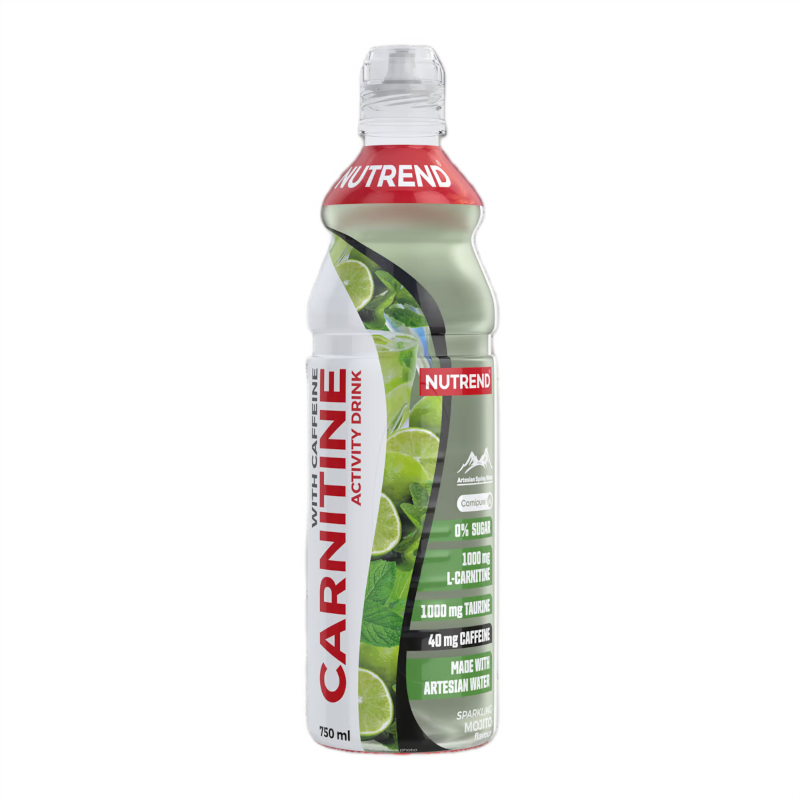 Napój Energetyczny L-karnityna + Kofeina NUTREND Carnitine Activ Drink+ caffeine 750ml