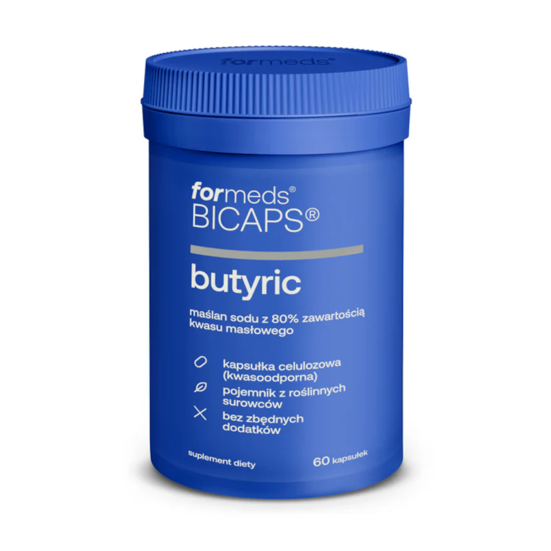 Trawienie Formeds Bicaps Maślan Sodu Butyric 60kaps