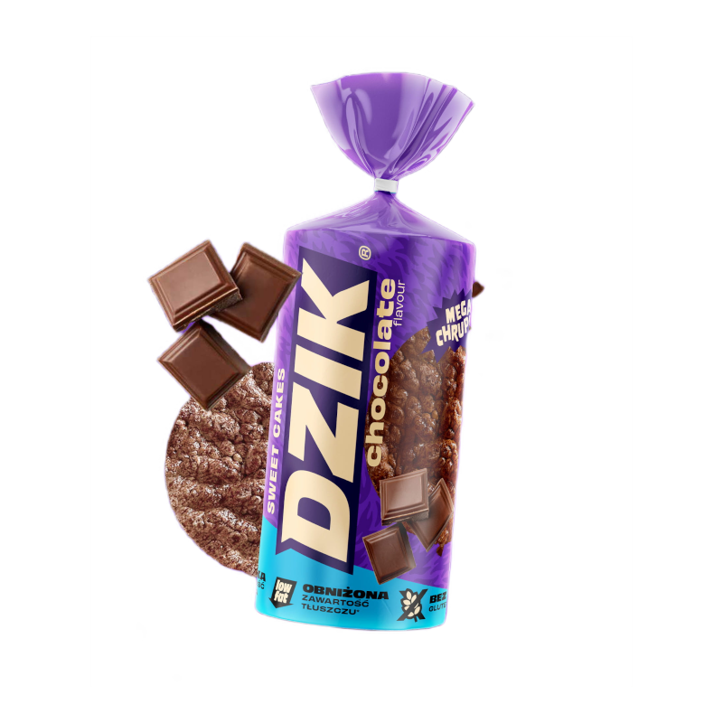 Zdrowa Żywność Wafle Warszawski Koks WK Dzik wafle kukurydziane Low Fat 120g