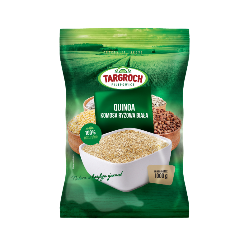 Zdrowa Żywność Komosa Ryżowa Targroch Quinoa - komosa ryżowa biała 1kg