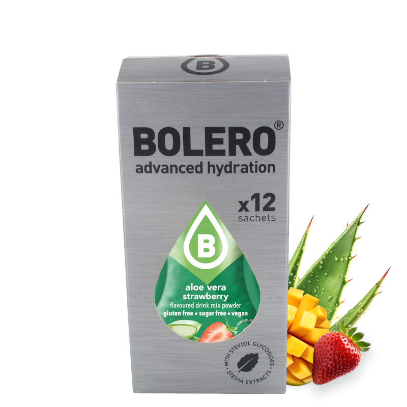 Wielopak Napój w Proszku Zero Kalorii Bolero Aloe Vera Mix Box 12x9g