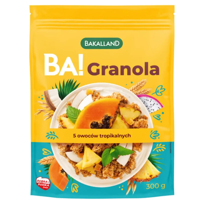 Zdrowa Żywność Bakalland BA! Granola 300g