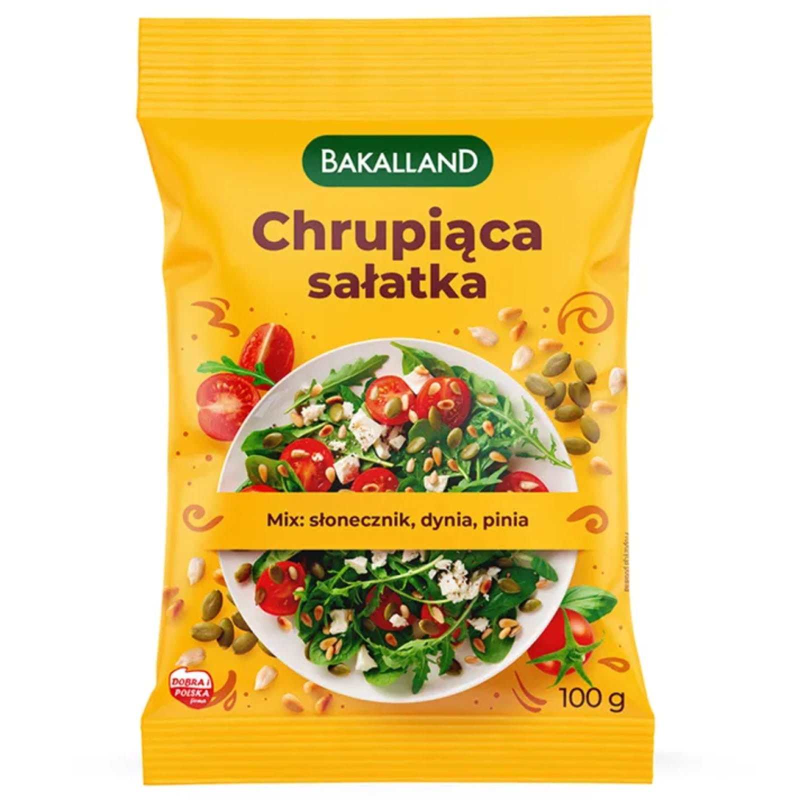 Zdrowa Żywność Bakalland Chrupiący Mix Do Sałatek 100g