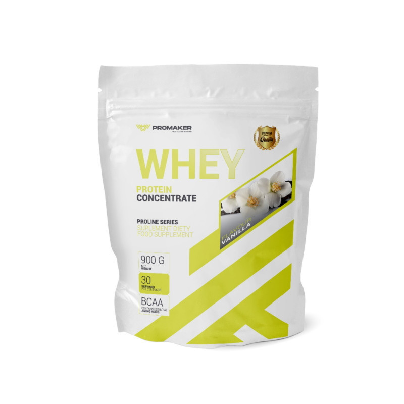Odżywka Białkowa Koncentrat Promaker Whey Protein Proline WPC 900g