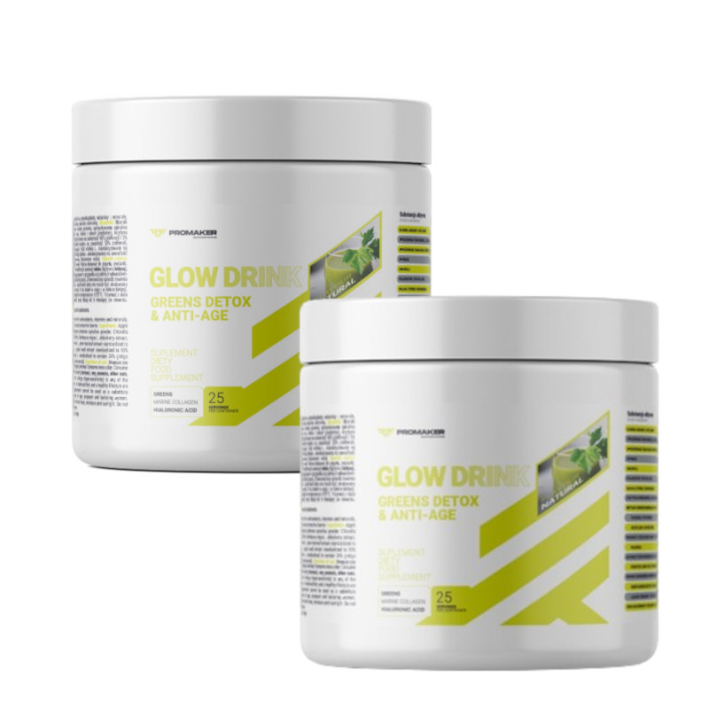 Wielopak Promaker Glow Drink 2x 250g