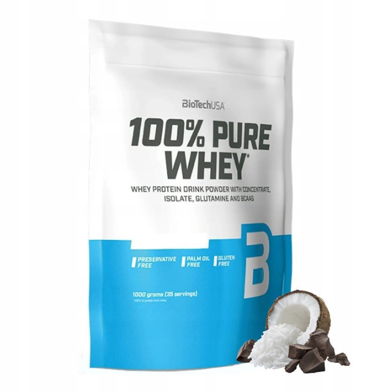 Odżywka Białkowa Koncentrat BioTechUSA 100% Pure Whey 1000g