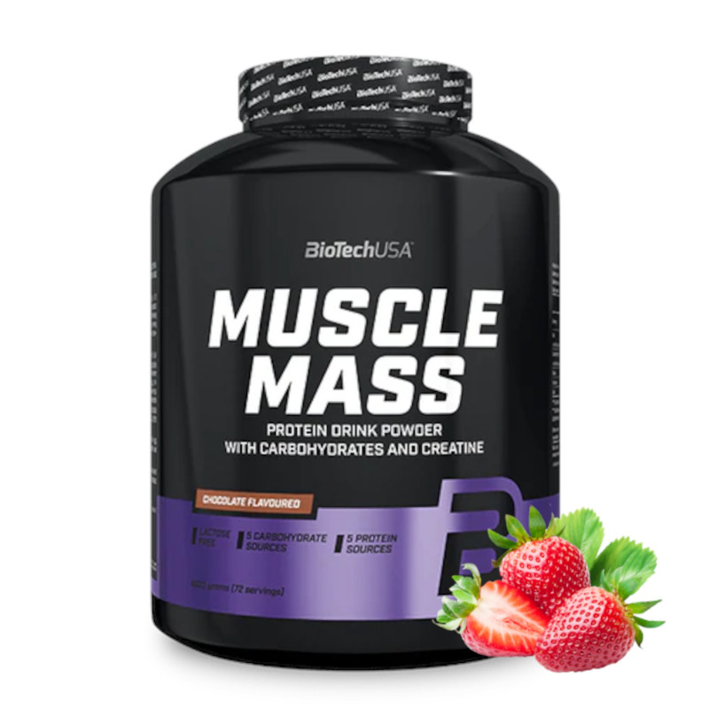 Odżywka Węglowodanowo-Białkowa Gainer BioTechUSA Muscle Mass 4000g