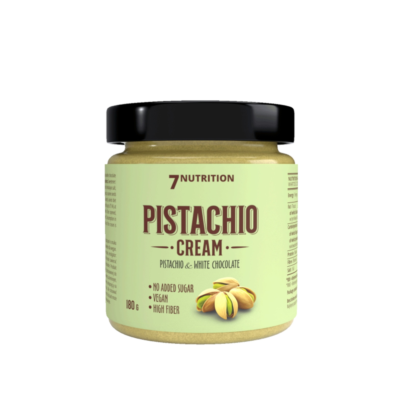 Zdrowa Żywność Krem 7Nutrition Pistachio Cream White Choco 180g