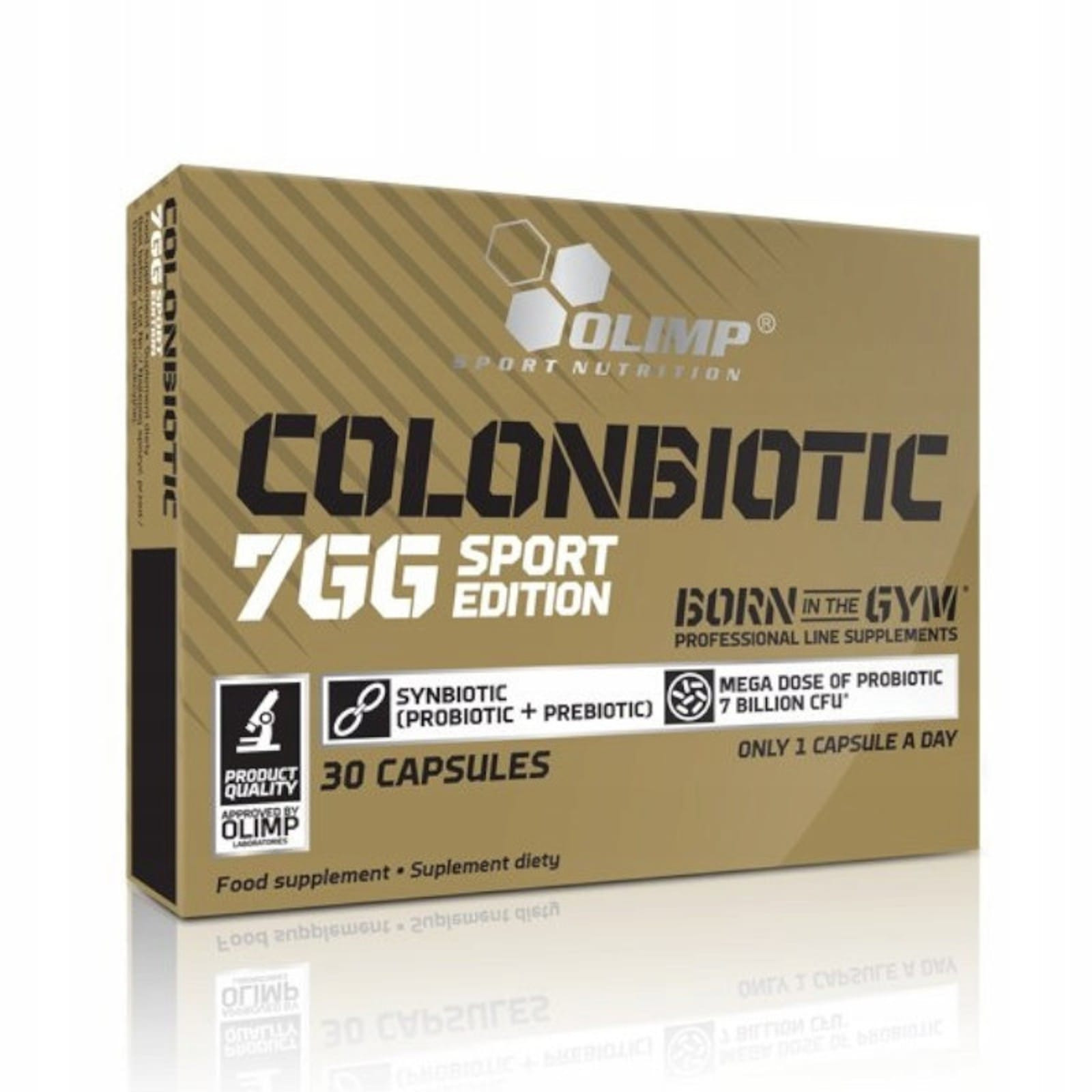 Prawidłowe Trawienie Probiotyki Olimp Colonbiotic 7GG Sport Edition 30kaps