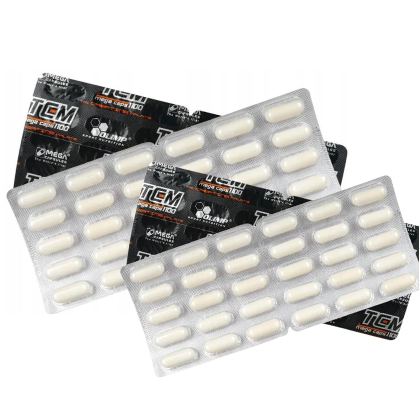 Wielopak 2x Olimp TCM 1100 Mega Caps Blister 30kaps