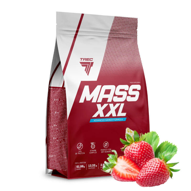 Odżywka Węglowodanowo-Białkowa Gainer Trec Nutrition Mass XXL 3000g