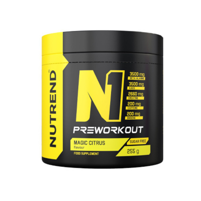 Suplement Przedtreningowy Wieloskładnikowy Nutrend N1 255g