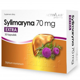Wsparcie Wątroby Sylimaryna Activlab Sylimaryna Extra 70 mg 30kaps Wsparcie Wątroby Sylimaryna...