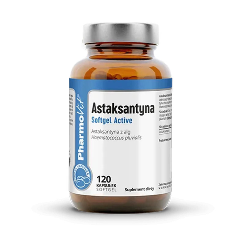 Detoks i Antyoksydanty Pharmovit Astaksantyna 120softgels
