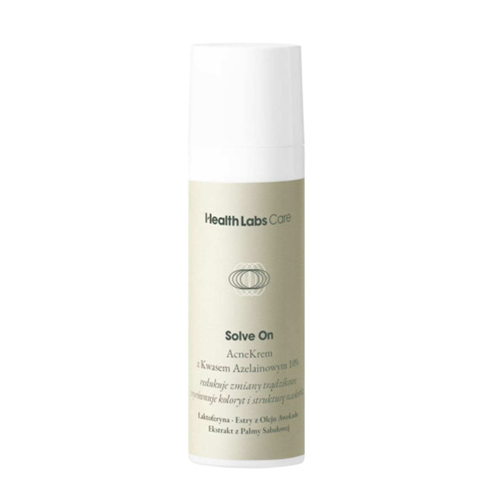 Pielęgnacja skóry Health Labs Care SolveOn AcneKrem z kwasem azelainowym 10% 30ml