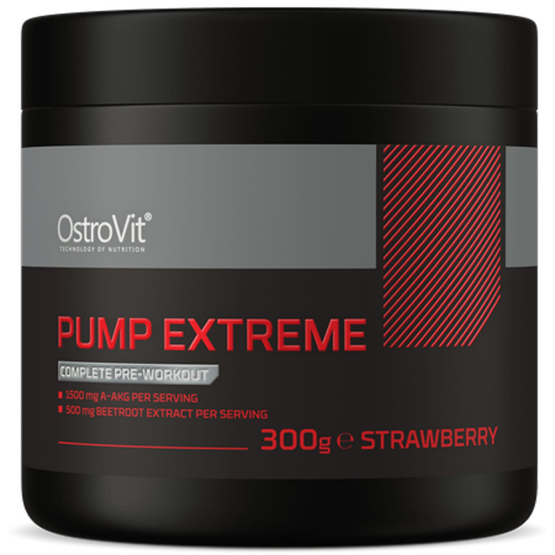 Suplement Przedtreningowy Wieloskładnikowy OstroVit Pump Extreme 300g