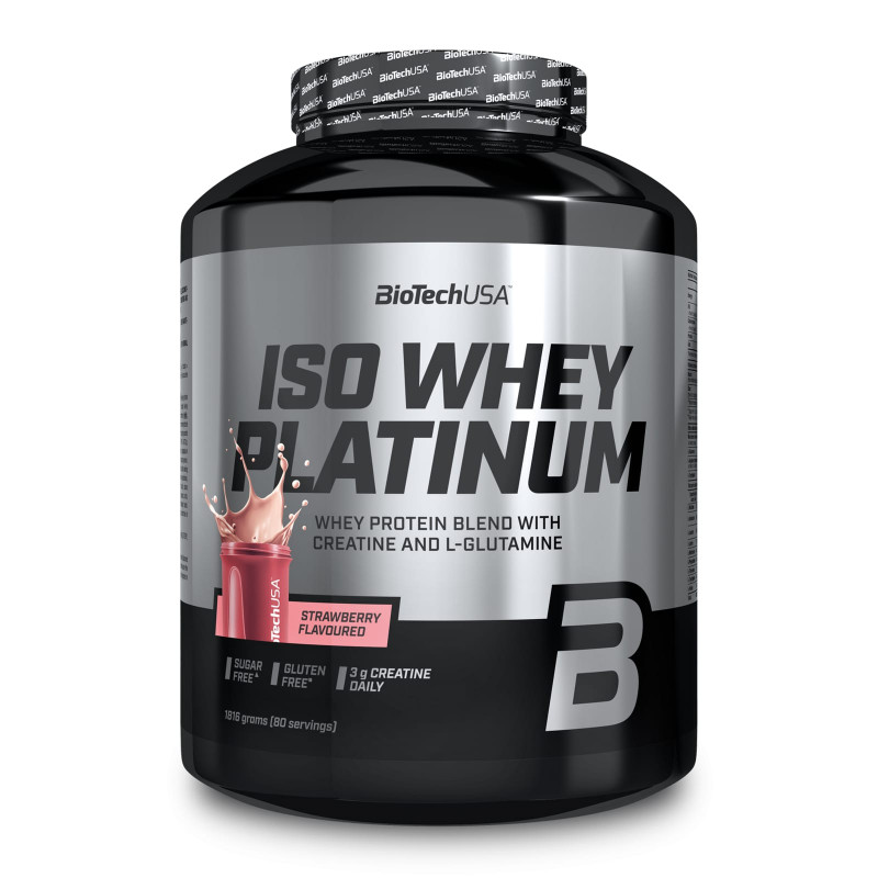 Odżywka Białkowa BioTechUSA Iso Whey Platinum 1816g
