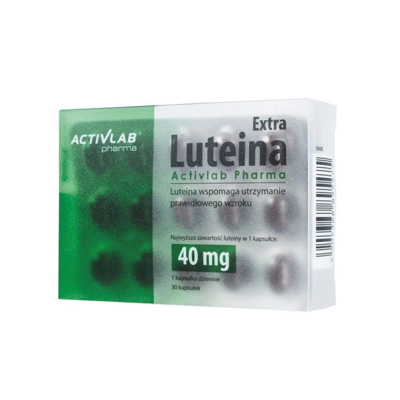 Oczy i Wzrok Luteina Activlab Luteina Extra 30kaps