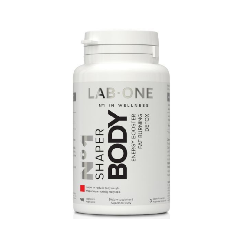 Odchudzanie Spalacz Tłuszczu Lab One N°1 Shaper Body 90kaps