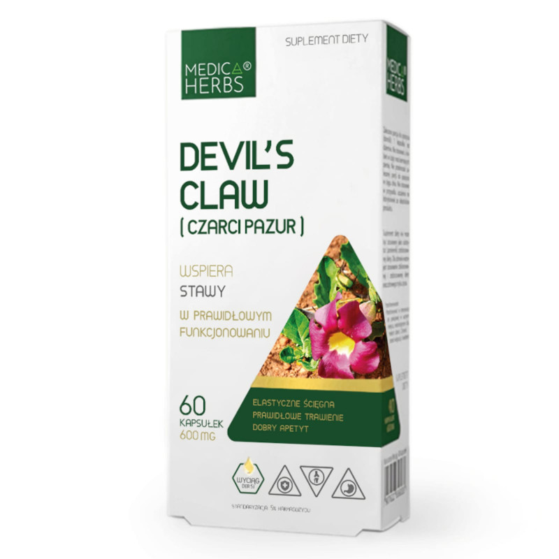 Regeneracja Stawów Medica Herbs Devil's Claw 60kaps