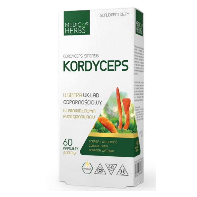 Adaptogeny Medica Herbs Kordyceps 60kaps