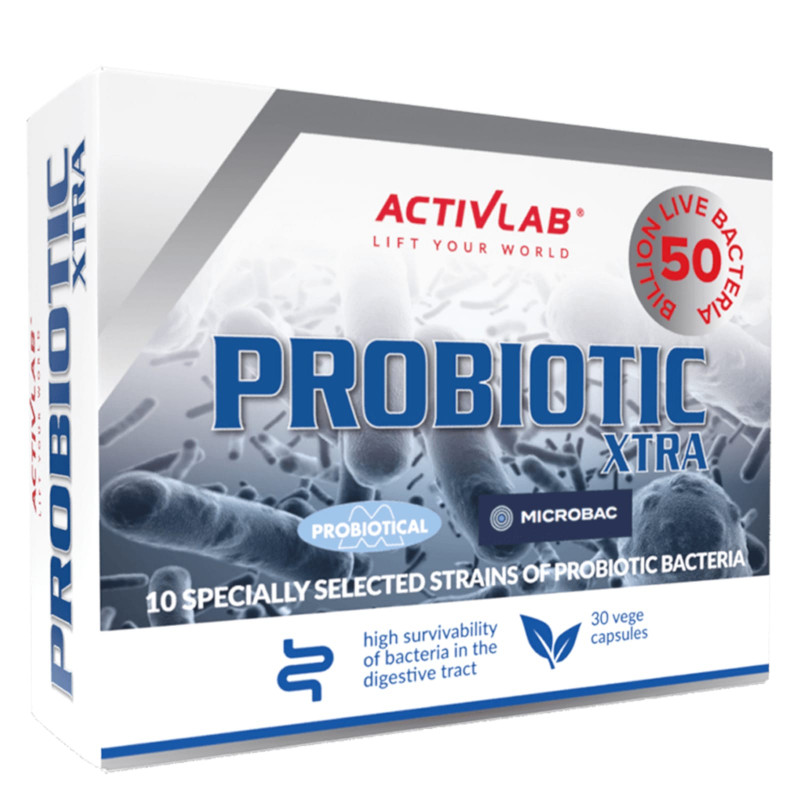 Wsparcie Jelit Probiotyki Activlab Probiotic Xtra 30vkaps