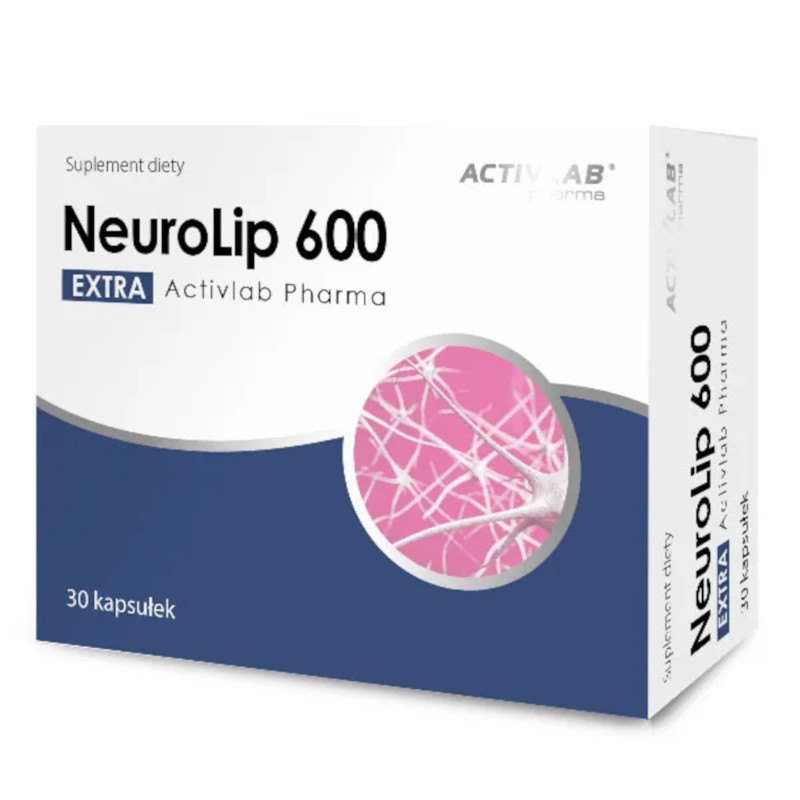Trawienie Kwas Alfa-Liponowy Activlab NeuroLip 600 30kaps