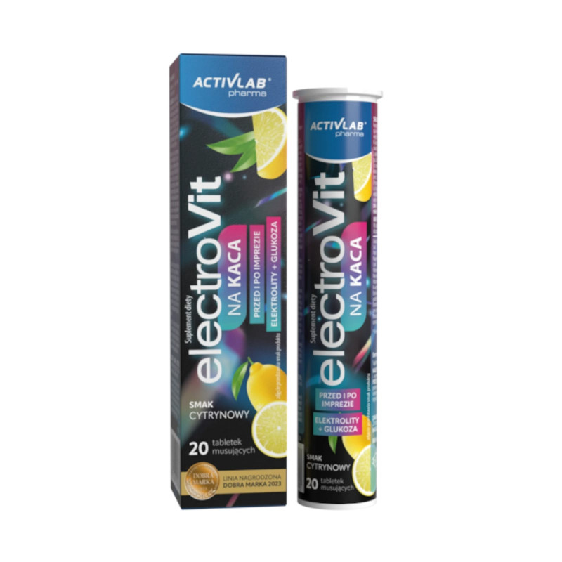 Minerały Elektrolity Activlab Na Kaca 20tab Cytrynowy