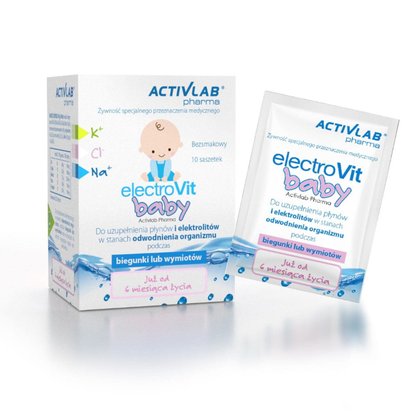 Elektrolity Activlab ElectroVit Baby Pure 10sasz