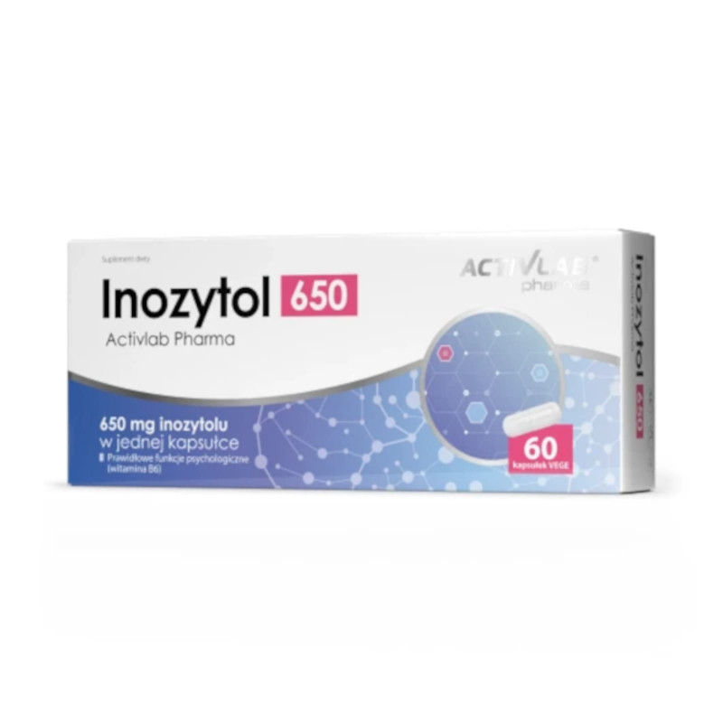 Układ Nerwowy Inozytol Activlab Inozytol 650 60kaps
