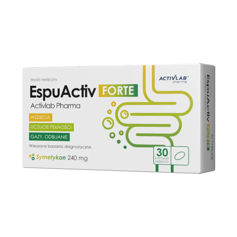 Prawidłowe Trawienie Activlab EspuActiv Forte 30softgels