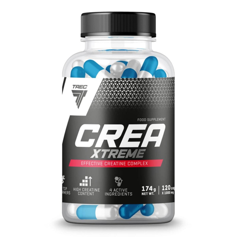 Kreatyna Stack Trec Nutrition Crea Xtreme 120kaps