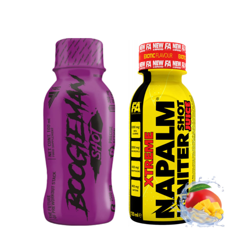 Zestaw Trec Nutrition Boogieman Shot Forest Fruit 100ml + Napalm Shot 120ml