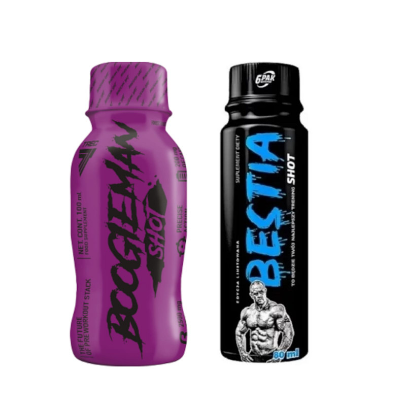 Zestaw Trec Nutrition Boogieman Shot 100ml + Bestia Shot Tropical 80ml