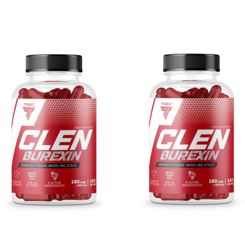 Wielopak 2x Trec Nutrition Clenburexin 180kaps
