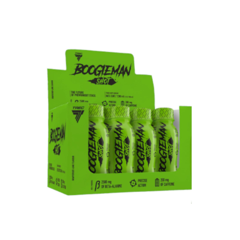 Wielopak 12x Trec Nutrition Boogieman Fuel Grapefruit Limonka 100ml