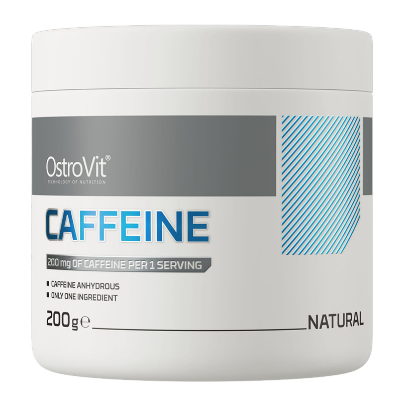 Suplement Energetyczny Kofeina OstroVit Caffeine Pure 200g