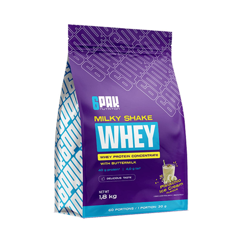 Odżywka Białkowa Koncentrat 6PAK Milky Shake Whey 1800g