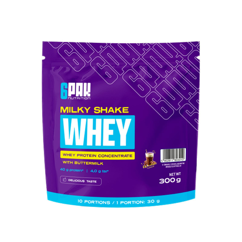 Odżywka Białkowa Koncentrat 6PAK Milky Shake Whey 300g