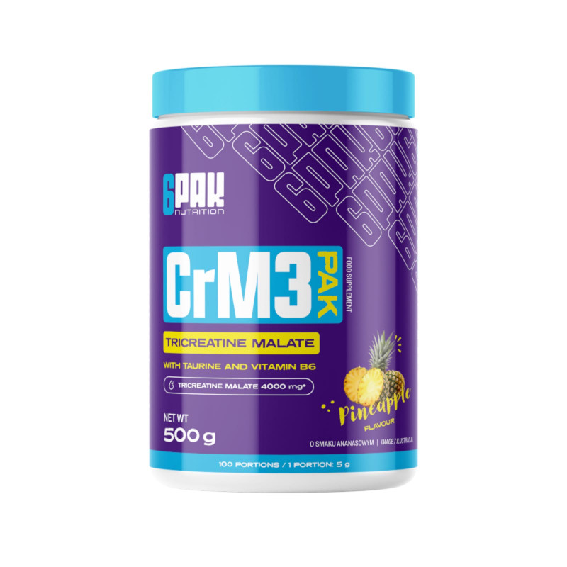 Kreatyna Jabłczan 6PAK CrM3 Pak 500g