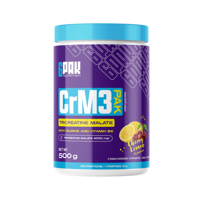 Kreatyna Jabłczan 6PAK CrM3 Pak 500g