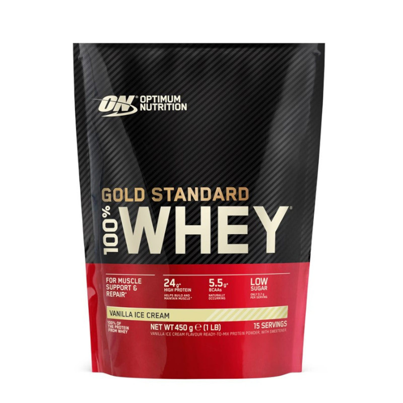 Odżywka Białkowa Koncentrat Optimum Nutrition Gold Standard 100% Whey 450g
