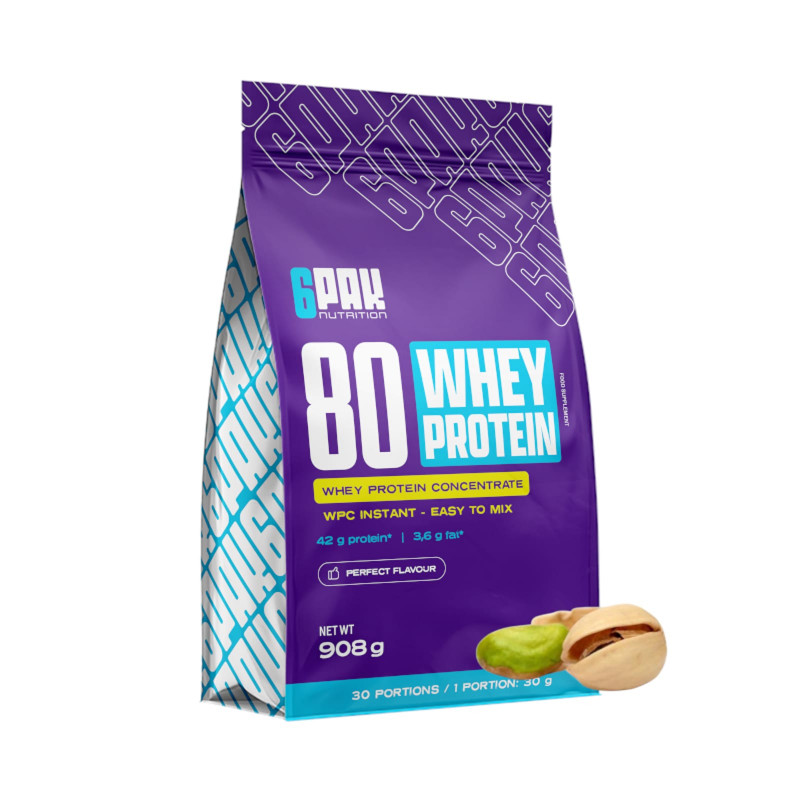 Odżywka Białkowa Koncentrat 6PAK Whey Protein 80 908g