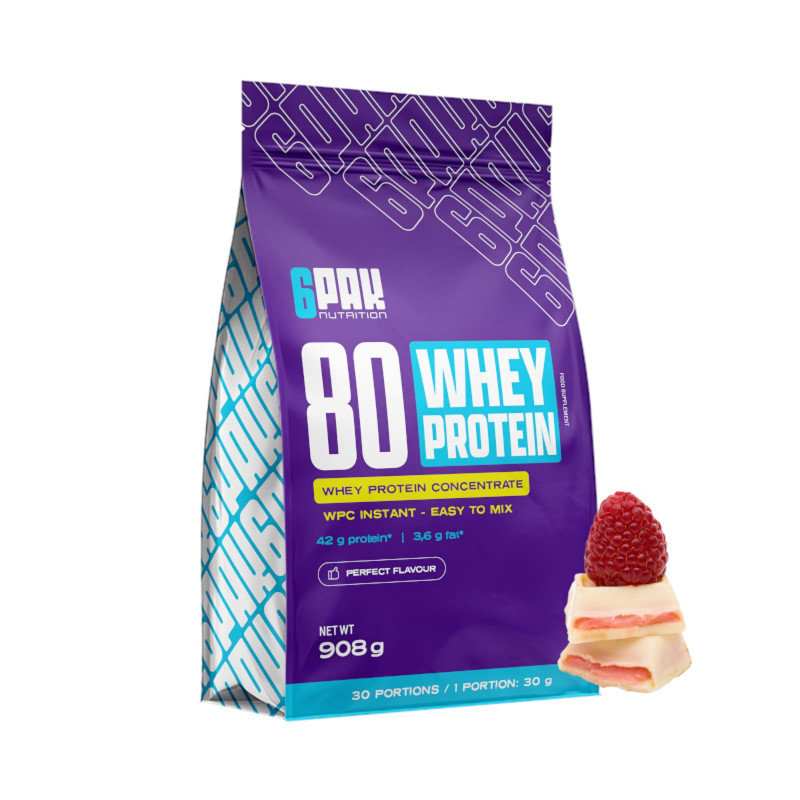 Odżywka Białkowa Koncentrat 6PAK Whey Protein 80 908g