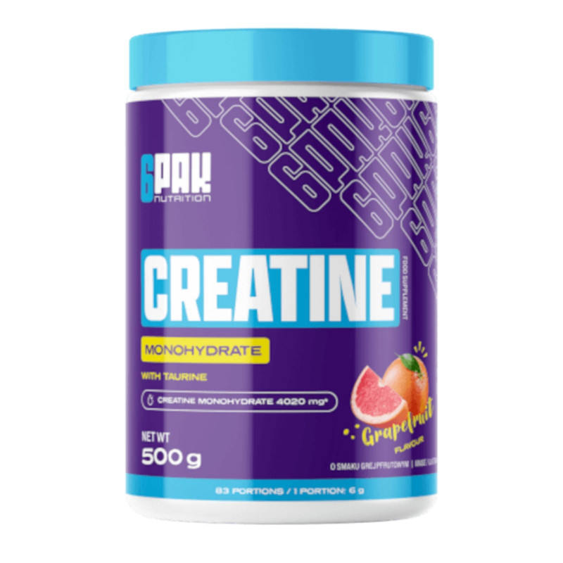Kreatyna Monohydrat 6PAK Creatine Monohydrate 500g