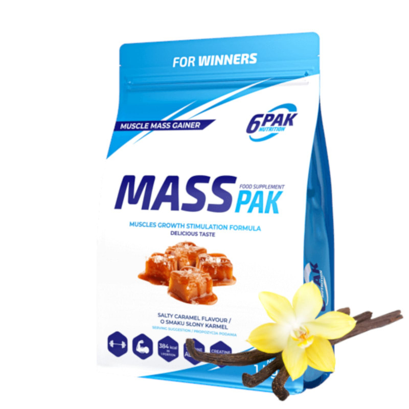 Odżywka Węglowodanowo-Białkowa Gainer 6PAK Nutrition Mass Pak 5000g