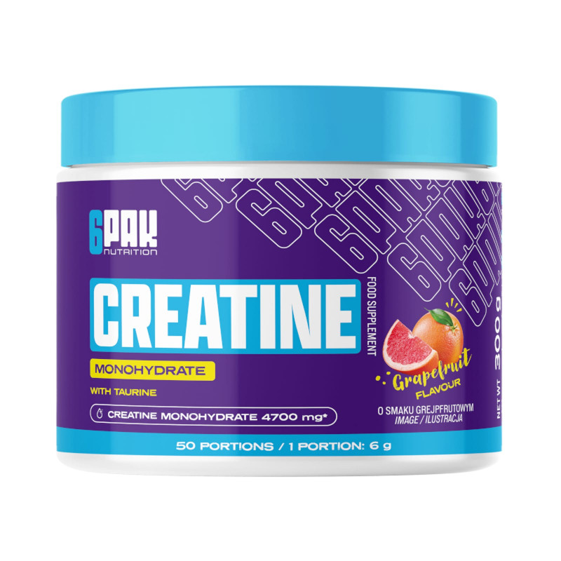 Kreatyna Monohydrat 6PAK Nutrition Creatine Monohydrate 300g