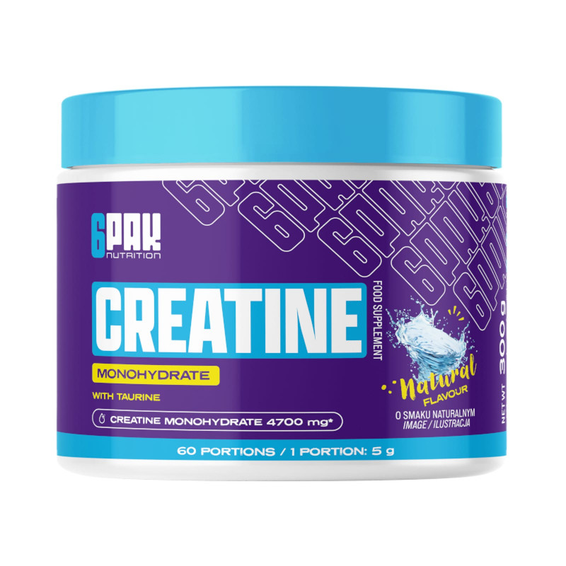 Kreatyna Monohydrat 6PAK Nutrition Creatine Monohydrate 300g