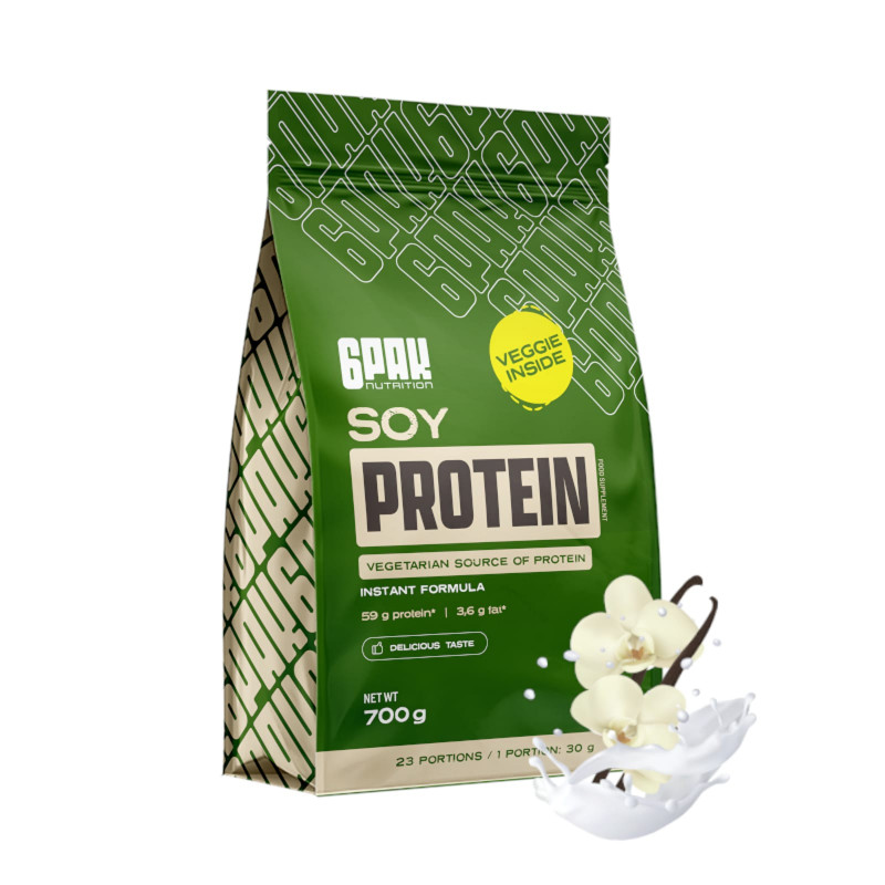 Odżywka Białkowa Roślinna 6PAK Nutrition Soy Protein 700g