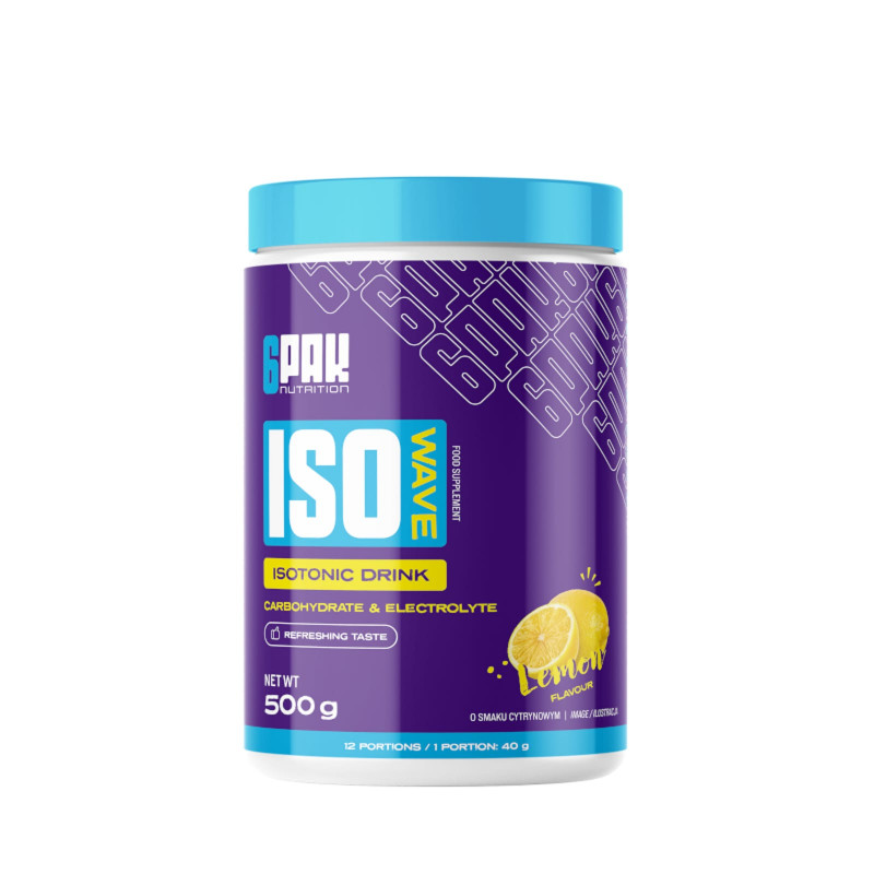 Minerały Elektrolity 6PAK Iso Wave 500g